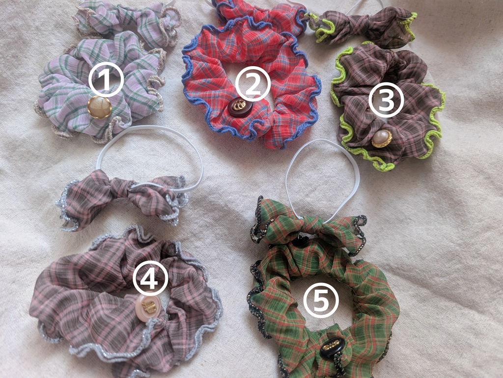 おでかけチェックのお洋服