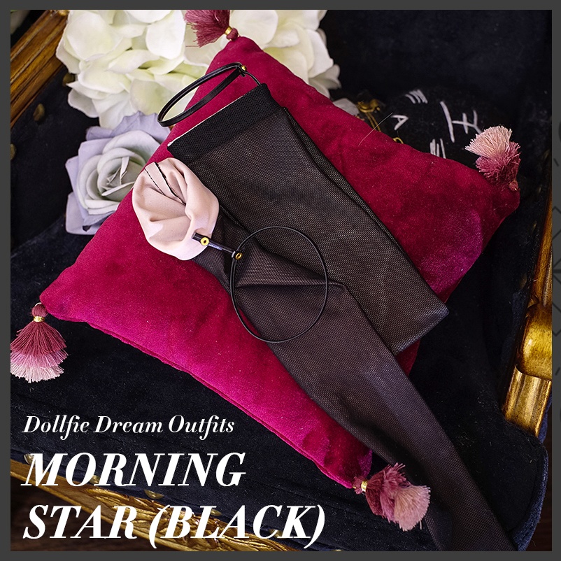 【Orione】ドール用衣装セット - モーニングスター (ブラック)
