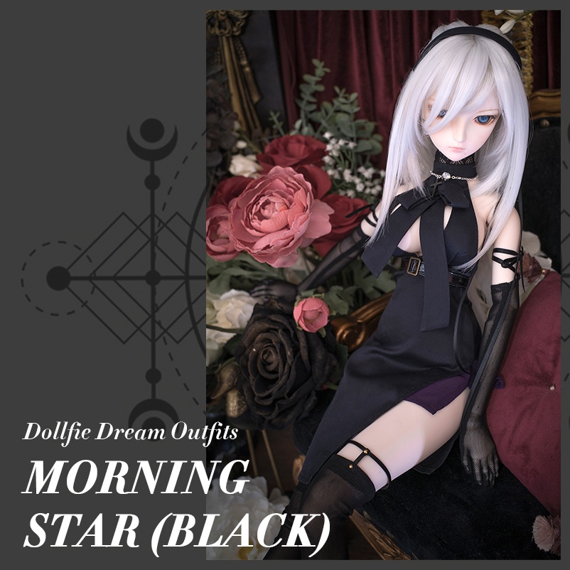 【Orione】ドール用衣装セット - モーニングスター (ブラック)