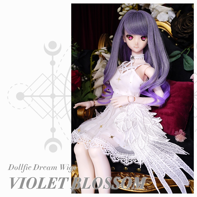 【Orione】ドール用ウィッグ - パープルラッサム