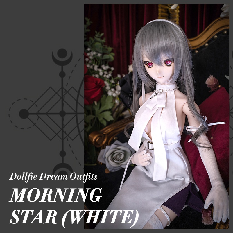【Orione】ドール用衣装セット - モーニングスター (ホワイト)