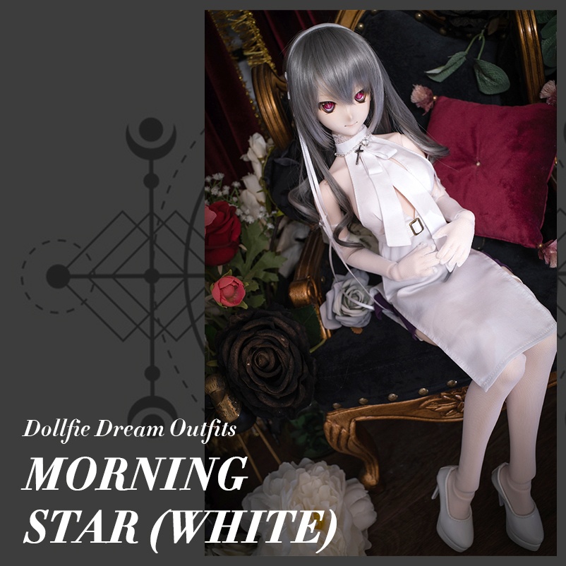 【Orione】ドール用衣装セット - モーニングスター (ホワイト)