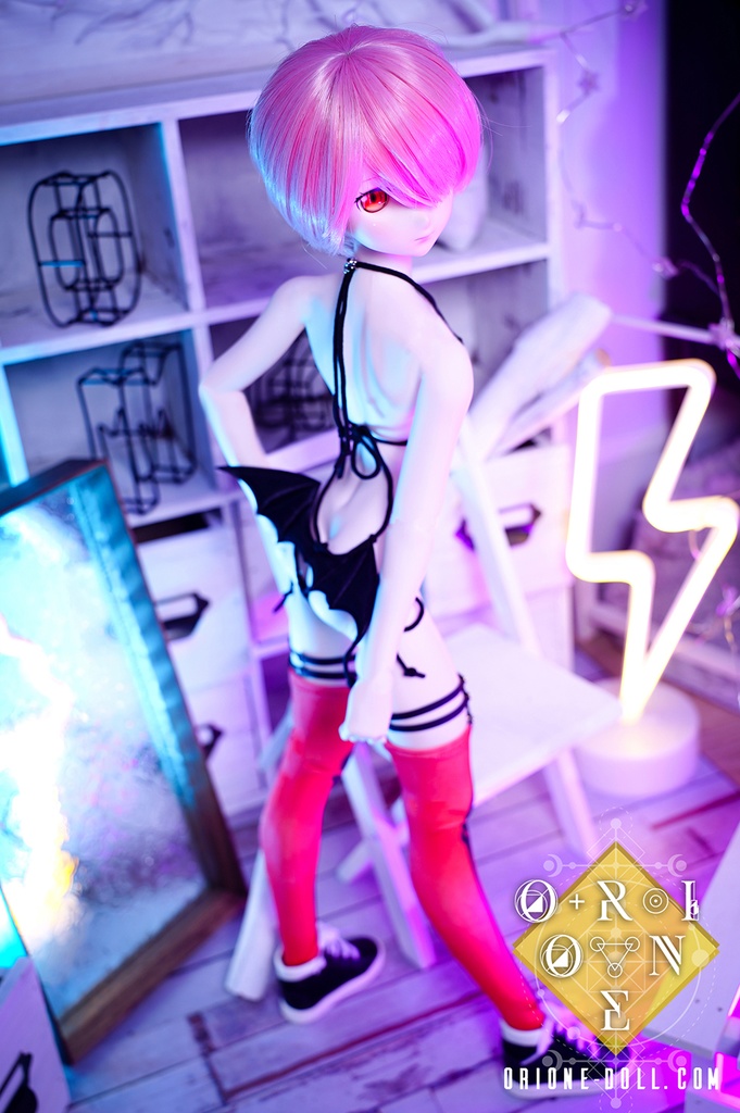 【Orione】ドール用衣装セット - ガーゴイル (レッド)