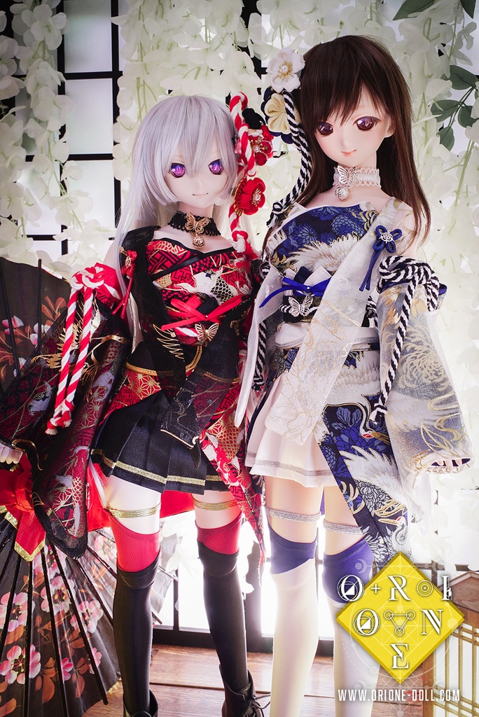 【Orione】DDドール用衣装セット - 咲 -