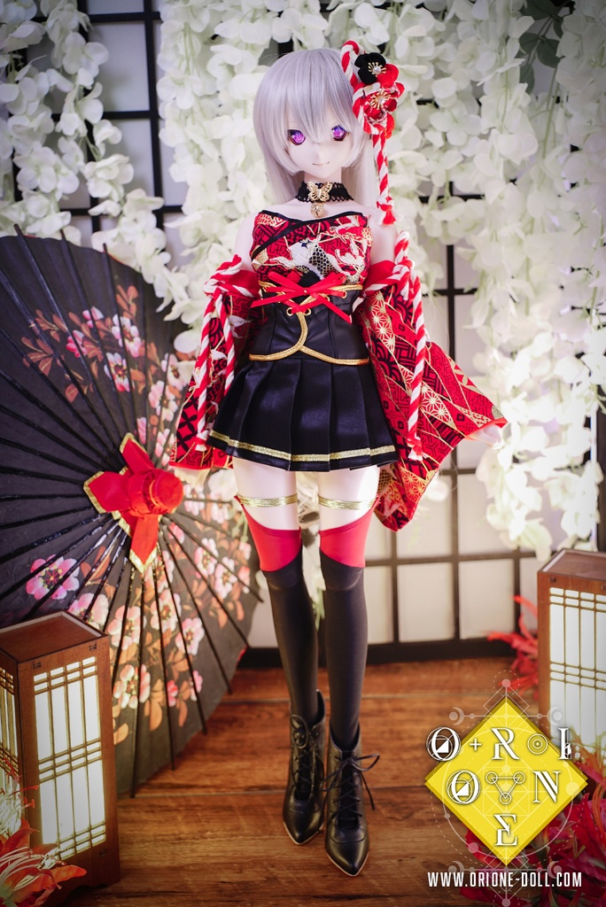 【Orione】DDドール用衣装セット - 咲 -