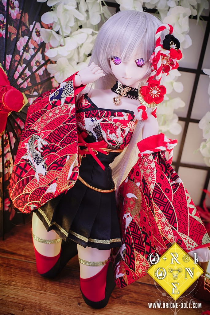 【Orione】DDドール用衣装セット - 咲 -