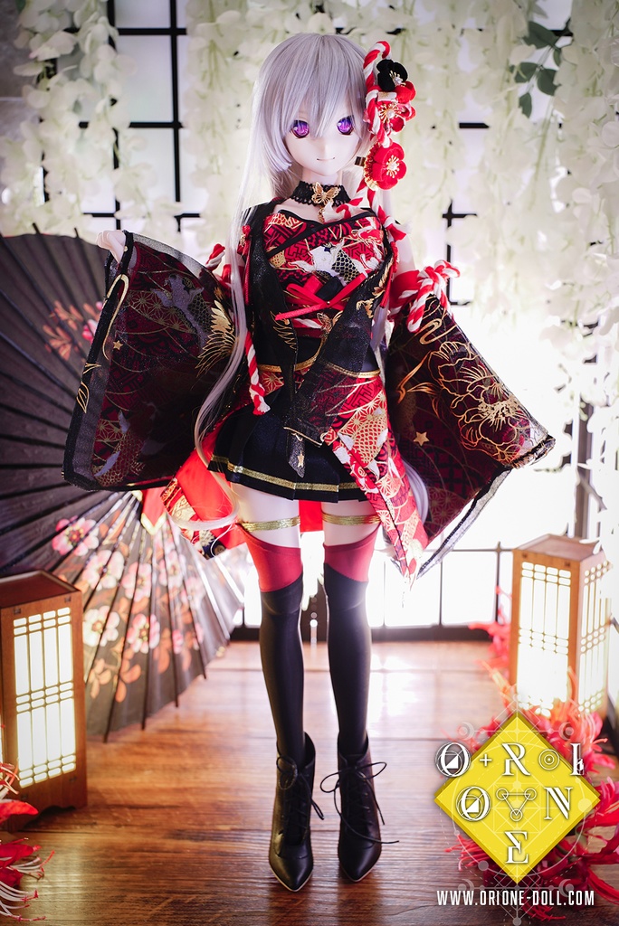 【Orione】DDドール用衣装セット - 咲 -