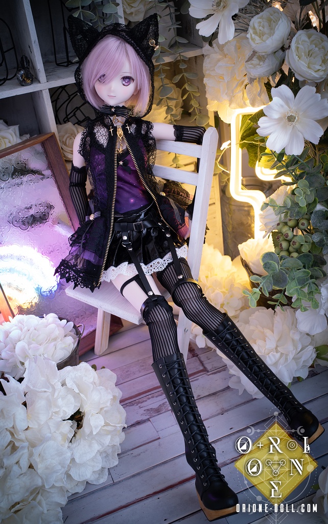 【Orione】DD用衣装セット-アメジストメイジ