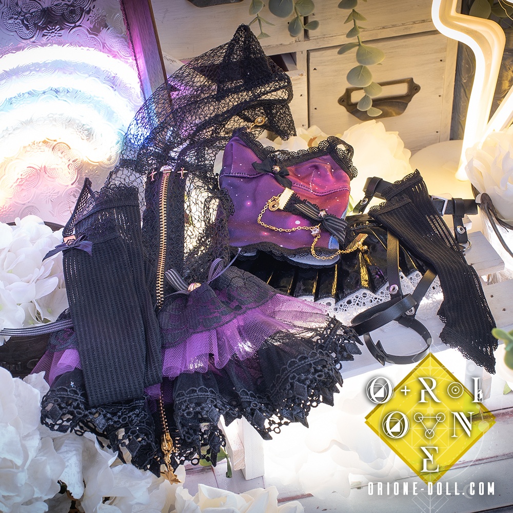 【Orione】DD用衣装セット-アメジストメイジ