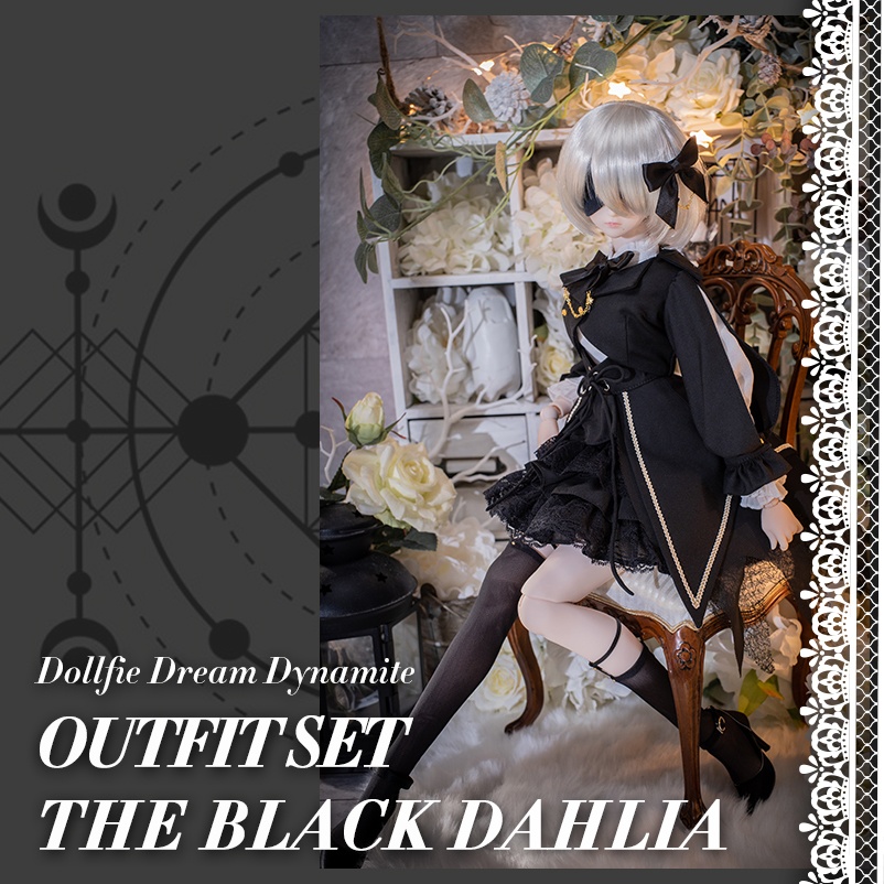 【Orione】DD用衣装セット - ブラックダリア