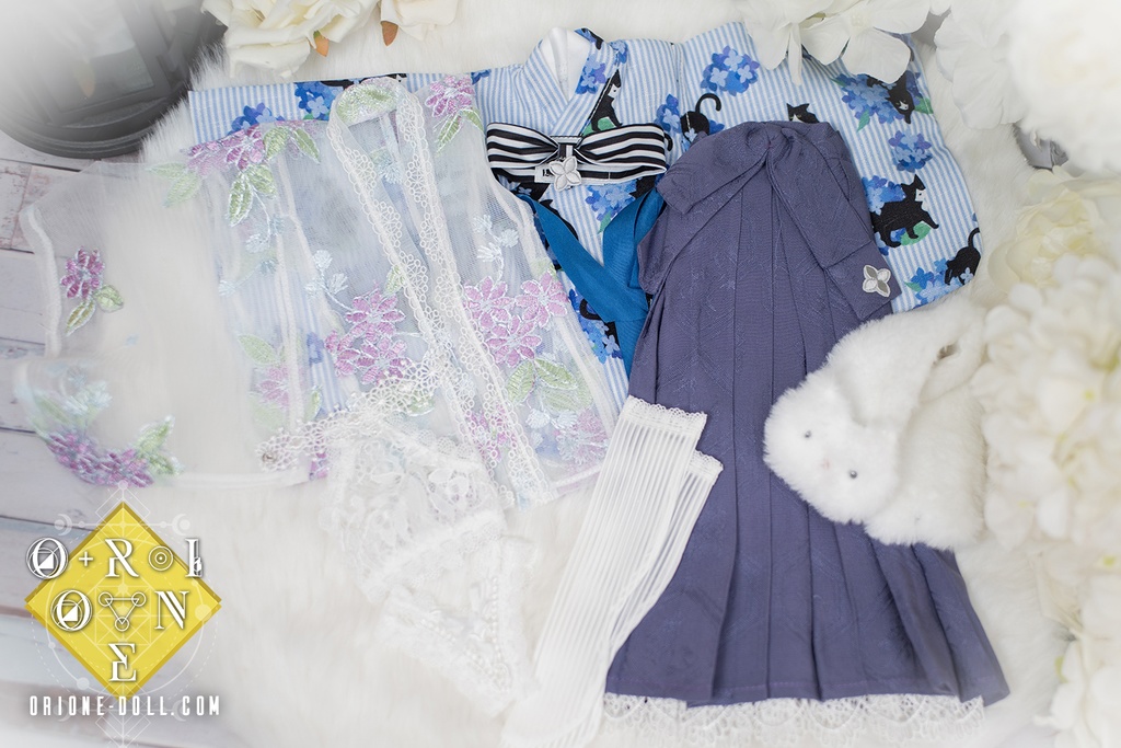 【Orione】MDD M/L胸用衣装セット - 紫陽花