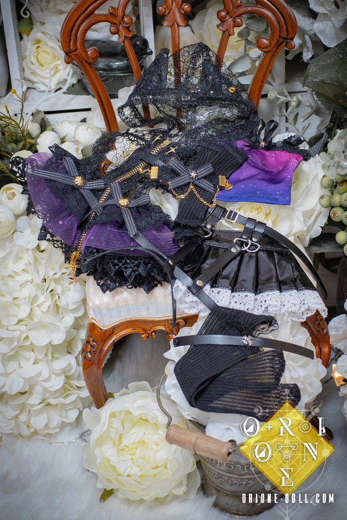 【Orione】MDD用衣装セット - アメジストメイジ