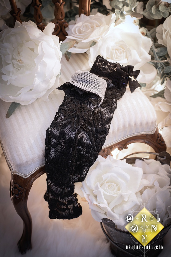 【Orione】ドール用衣装セット - ブラックロータス