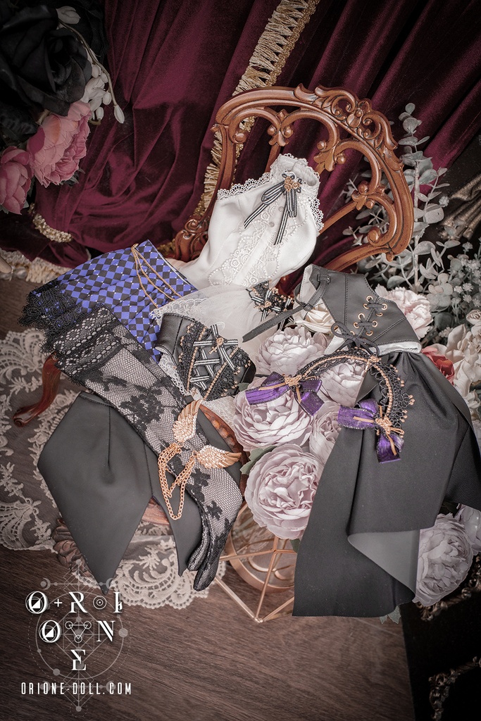 【Orione】DD用衣装セット - アイリスソードメイジ