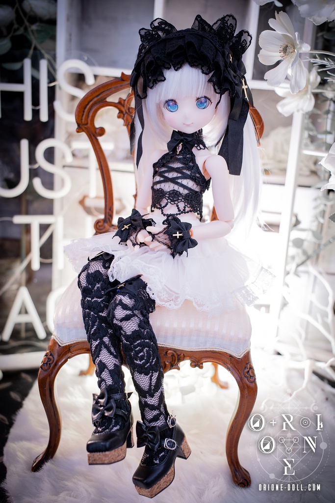 [バレンタイン期間割引中]【Orione】MDD用衣装セット - ブラックロータス