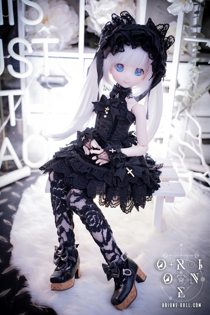 [バレンタイン期間割引中]【Orione】MDD用衣装セット - ブラックロータス