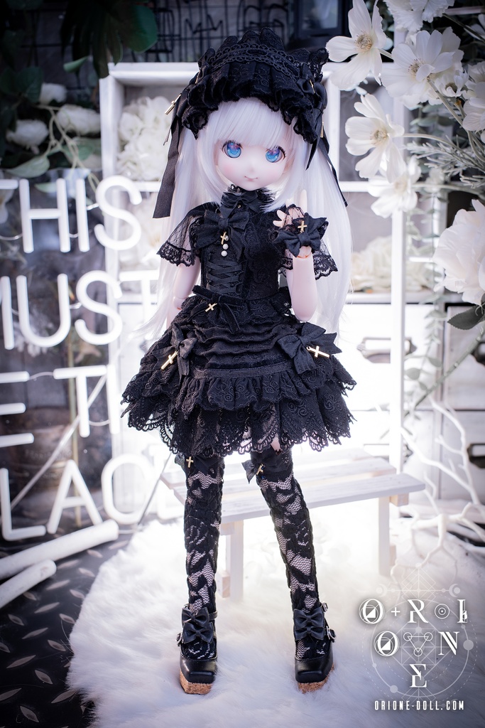 [バレンタイン期間割引中]【Orione】MDD用衣装セット - ブラックロータス