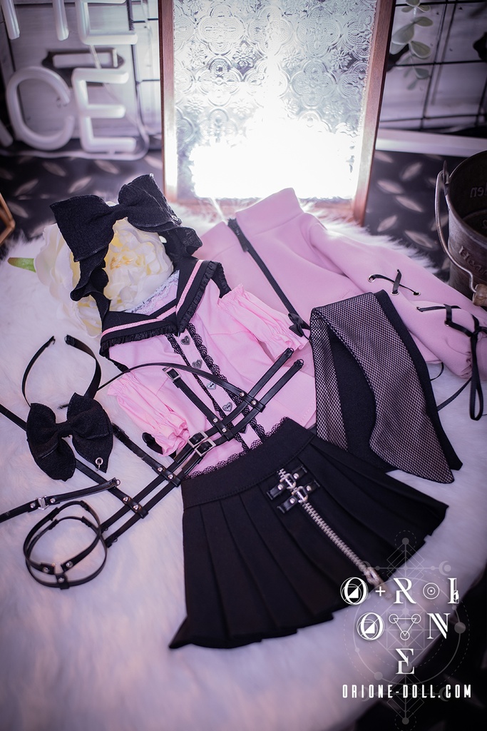 【Orione】DD, MDD M/L胸用衣装セット - マシュマロ