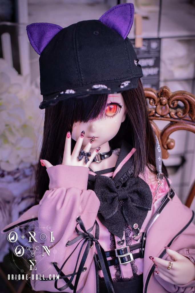 【Orione】1/3 ドール用 ネコミミベースボールキャップ