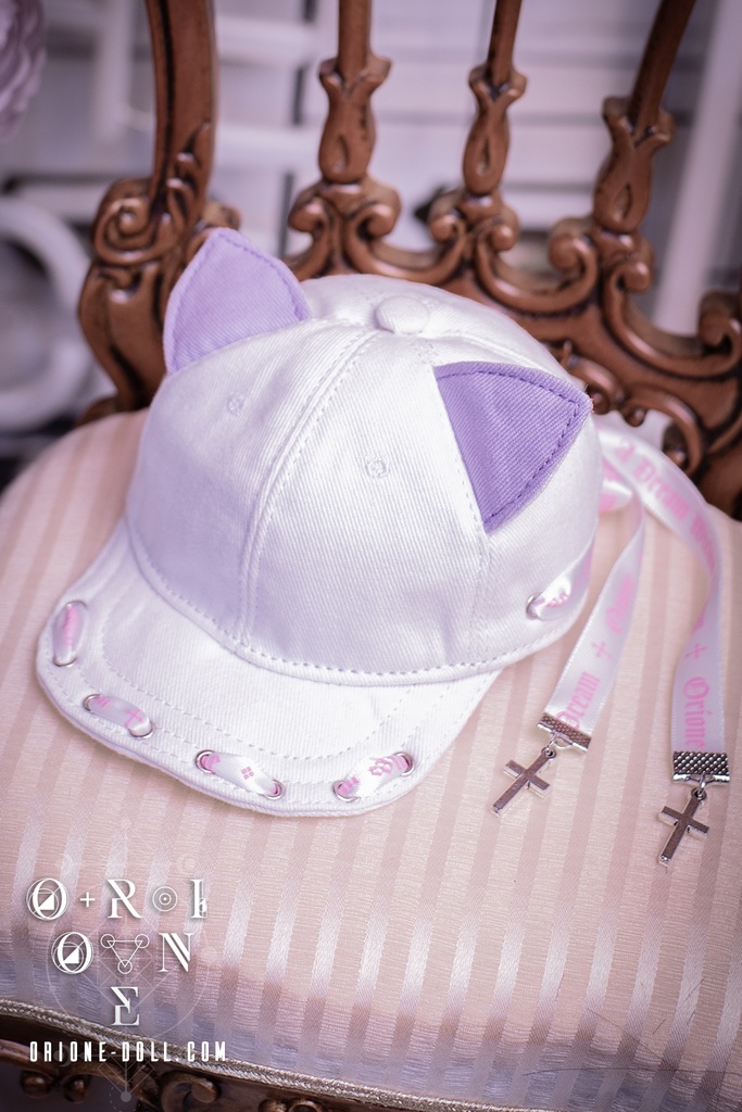 【Orione】1/3 ドール用 ネコミミベースボールキャップ