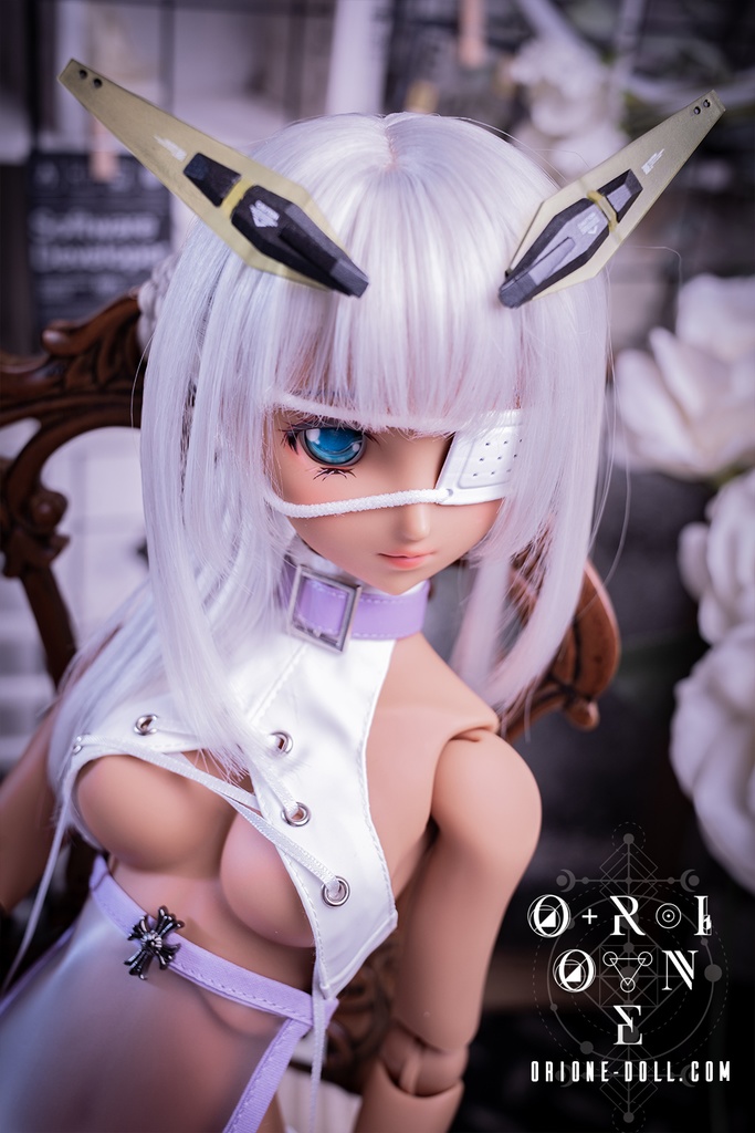 【Orione】1/3 ドール用 サイバーラビットイヤー / 眼帯