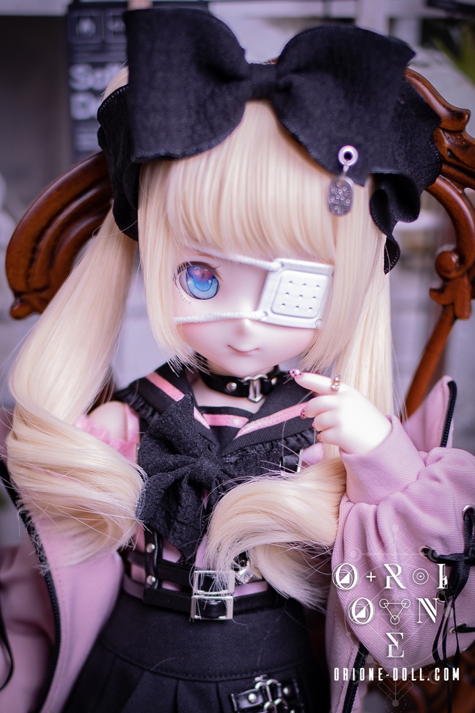 【Orione】1/3 ドール用 サイバーラビットイヤー / 眼帯