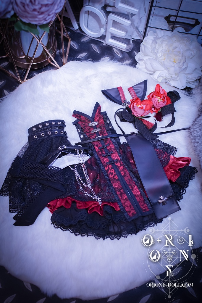 [Orione] DD, MDD用衣装セット - クリムゾンヴァンパイアプリンセス