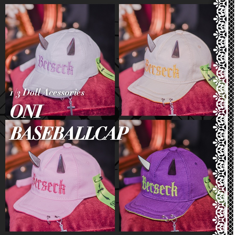 【Orione】1/3 ドール用オニツノベースボールキャップ