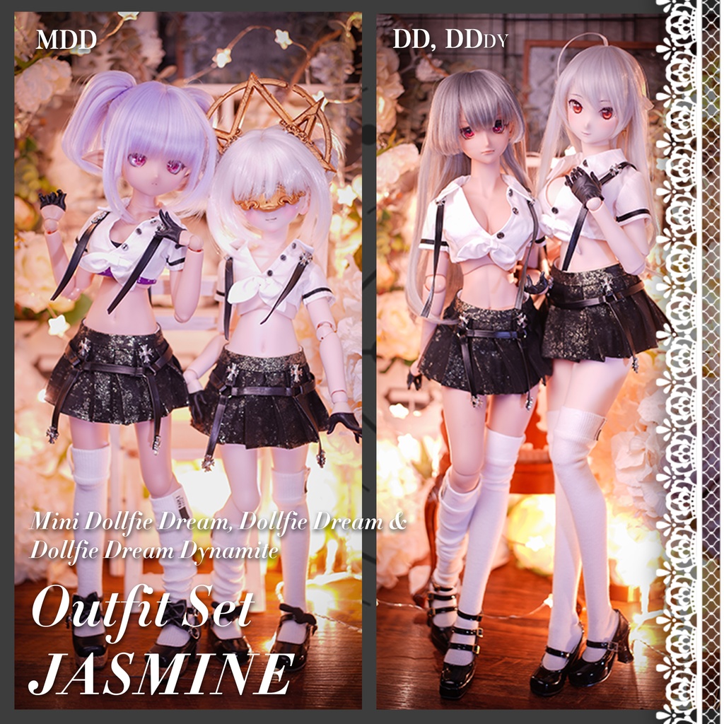 【Orione】MDD, DD, DDdy用衣装セット - ジャスミン
