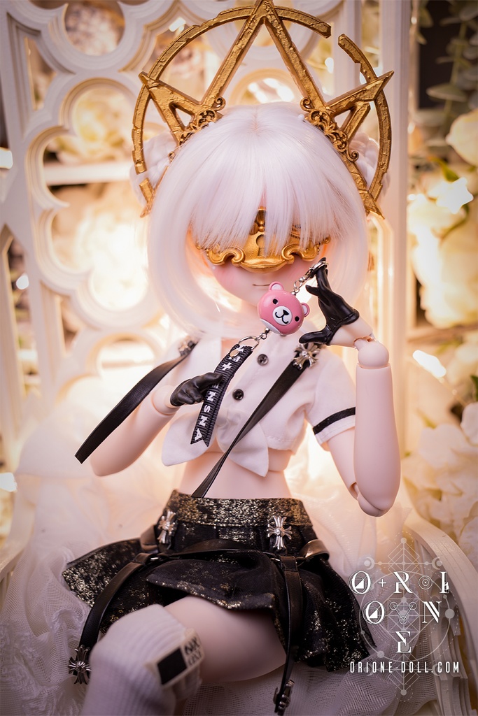 [1/3ドール サイズ]熊SOSアラーム（ピンク）