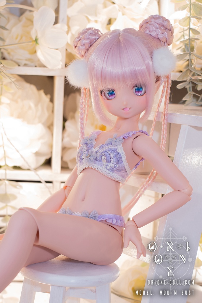 【Orione】MDD S/M/L胸用ランジェリーセット - ロージー