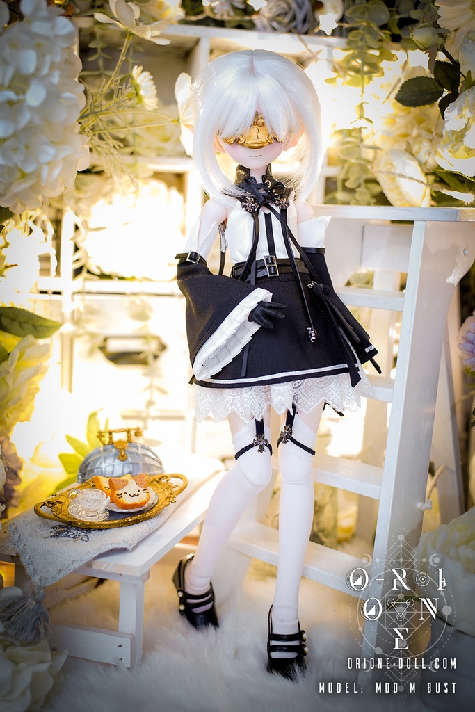 [Orione][Project Underworld] MDD M/L胸用 メイドユニフォーム + エプロン: TYPE A/B セット