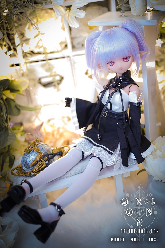 [Orione][Project Underworld] MDD M/L胸用 メイドユニフォーム + エプロン: TYPE A/B セット