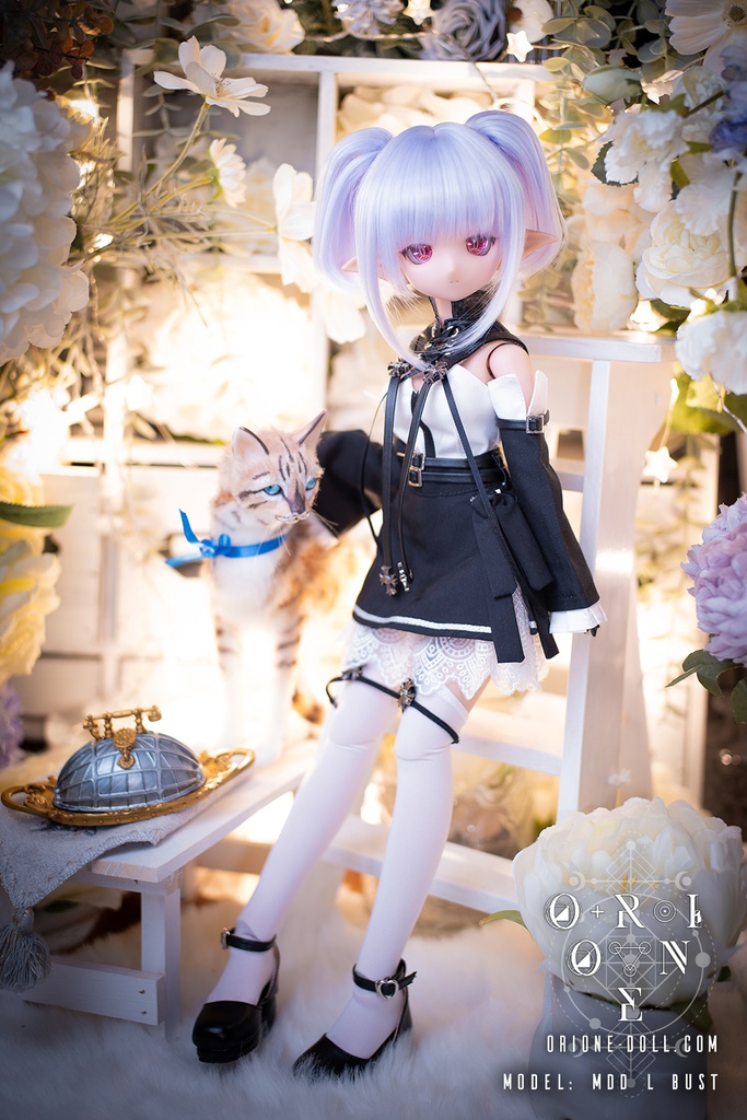 [Orione][Project Underworld] MDD M/L胸用 メイドユニフォーム + エプロン: TYPE A/B セット