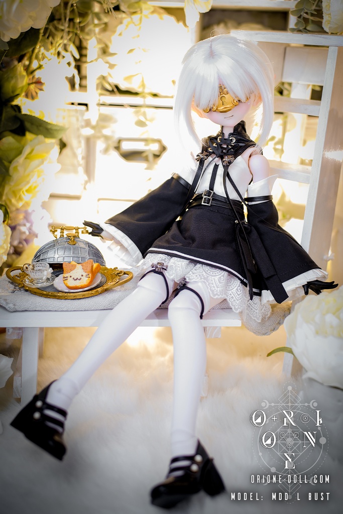 [Orione][Project Underworld] MDD M/L胸用 メイドユニフォーム + エプロン: TYPE A/B セット