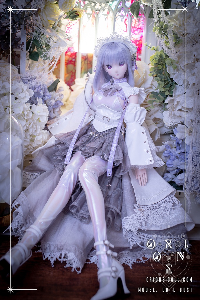 【Orione】DD L胸 / DDdy普通胸用衣装セット スノーホワイト