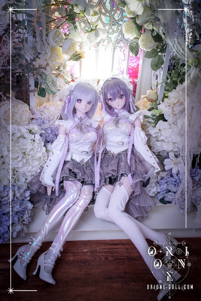 【Orione】DD L胸 / DDdy普通胸用衣装セット スノーホワイト
