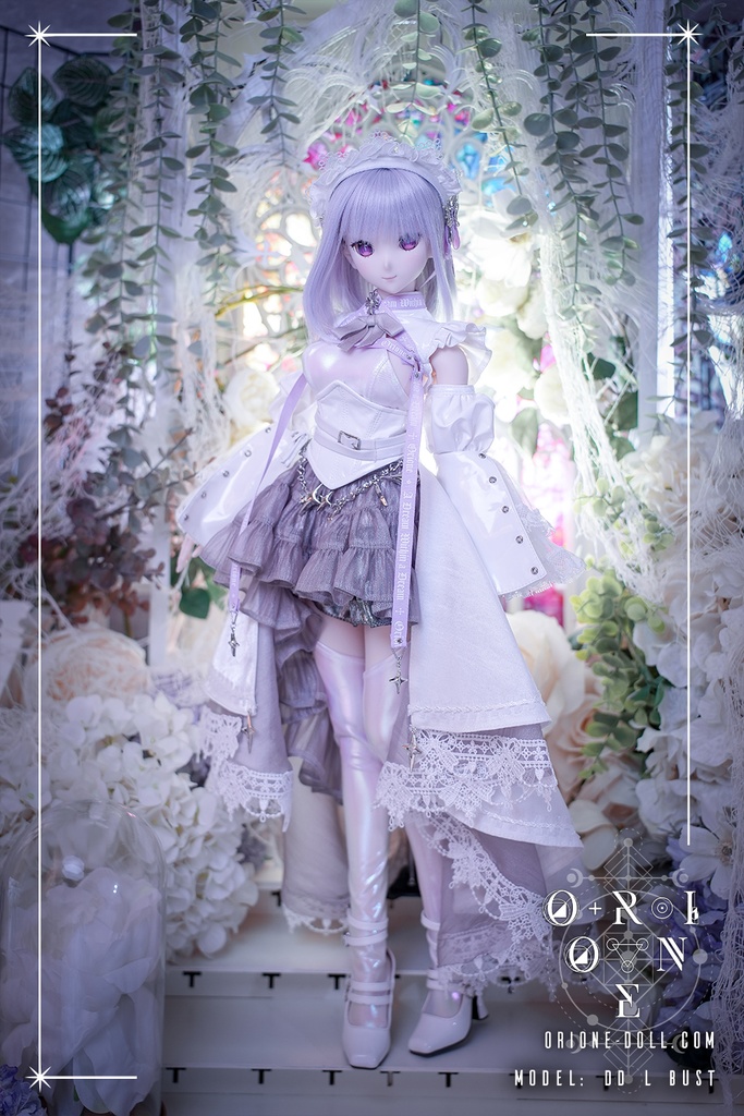【Orione】DD L胸 / DDdy普通胸用衣装セット スノーホワイト