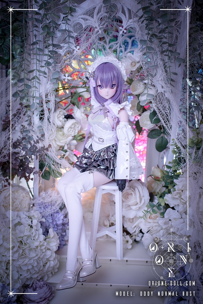 【Orione】DD L胸 / DDdy普通胸用衣装セット スノーホワイト