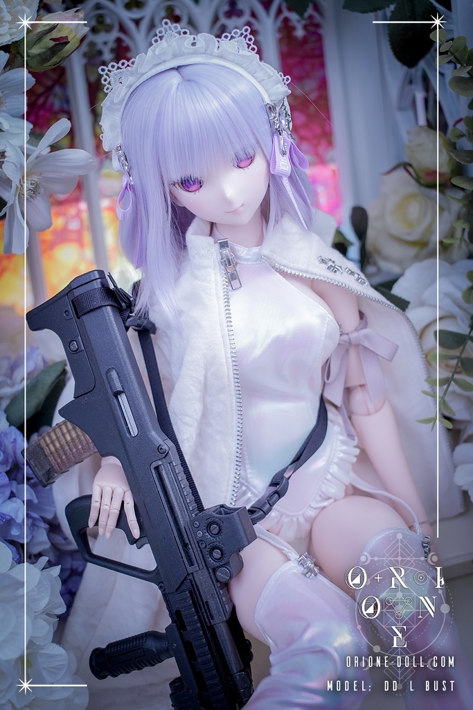 【Orione】DD L胸 / DDdy普通胸用衣装セット スノーホワイト