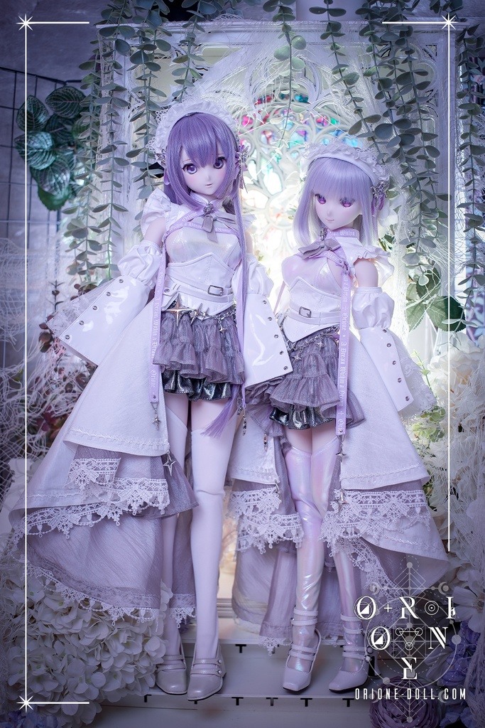 【Orione】DD L胸 / DDdy普通胸用衣装セット スノーホワイト