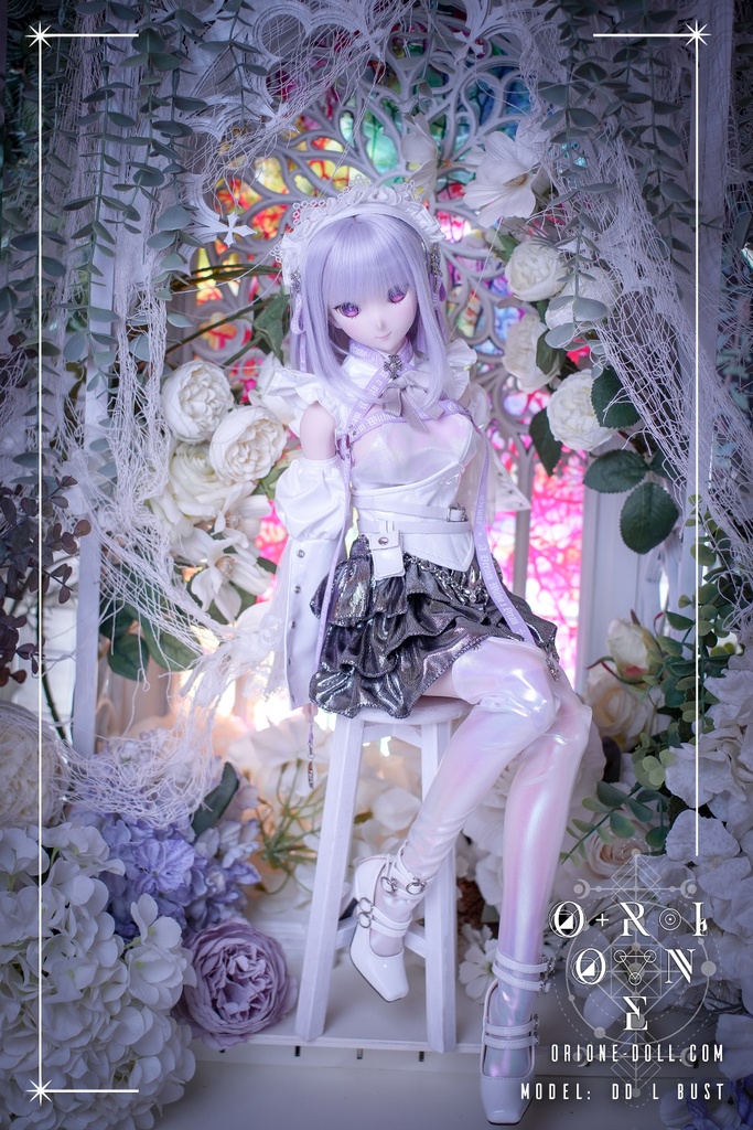 【Orione】DD L胸 / DDdy普通胸用衣装セット スノーホワイト