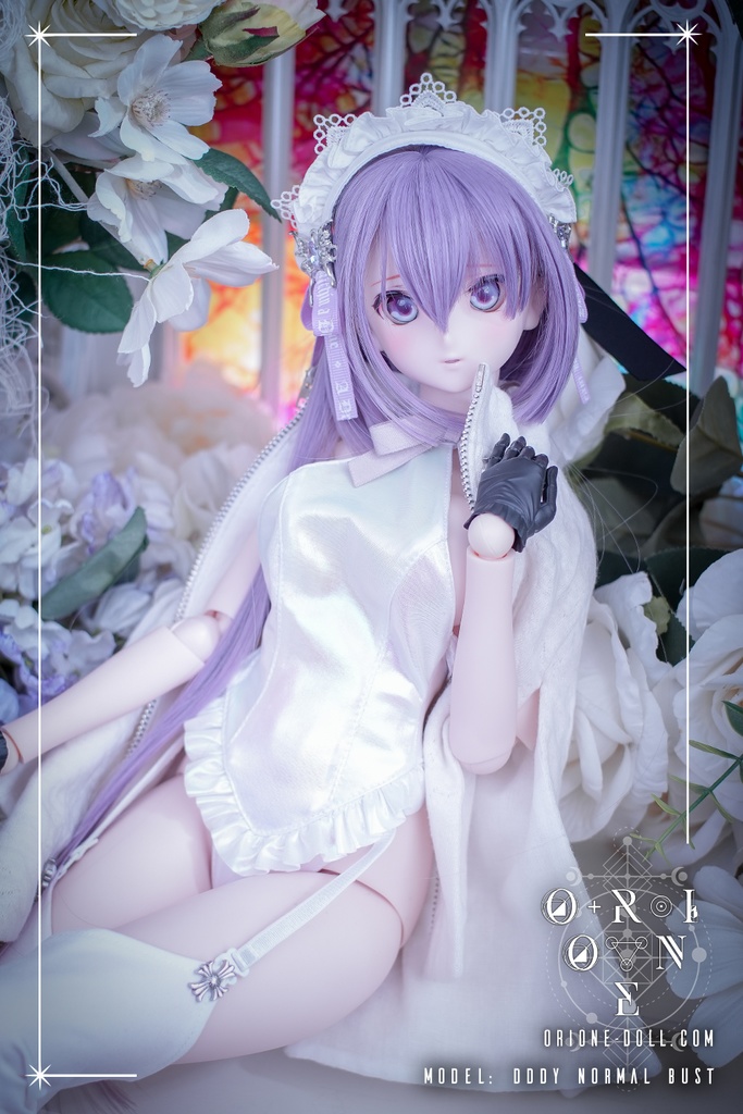【Orione】DD L胸 / DDdy普通胸用衣装セット スノーホワイト