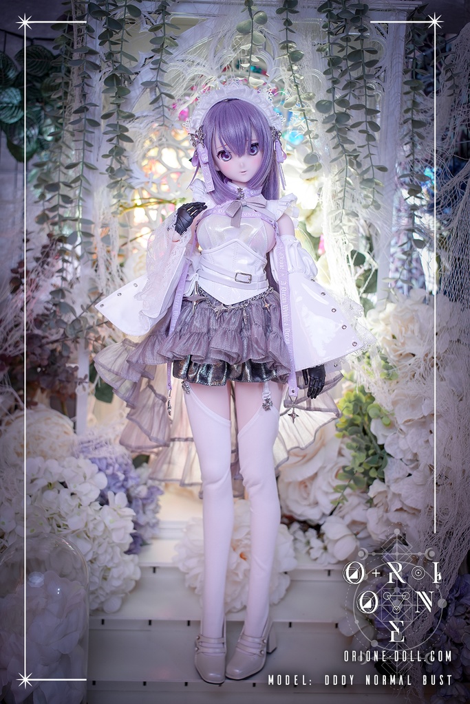 【Orione】DD L胸 / DDdy普通胸用衣装セット スノーホワイト