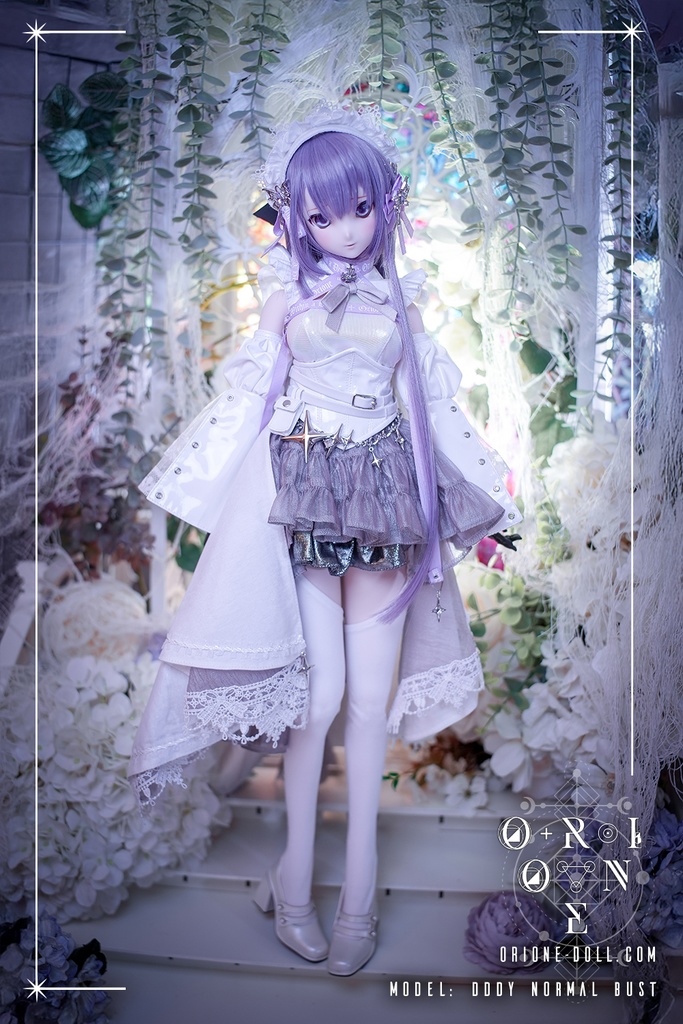 【Orione】DD L胸 / DDdy普通胸用衣装セット スノーホワイト