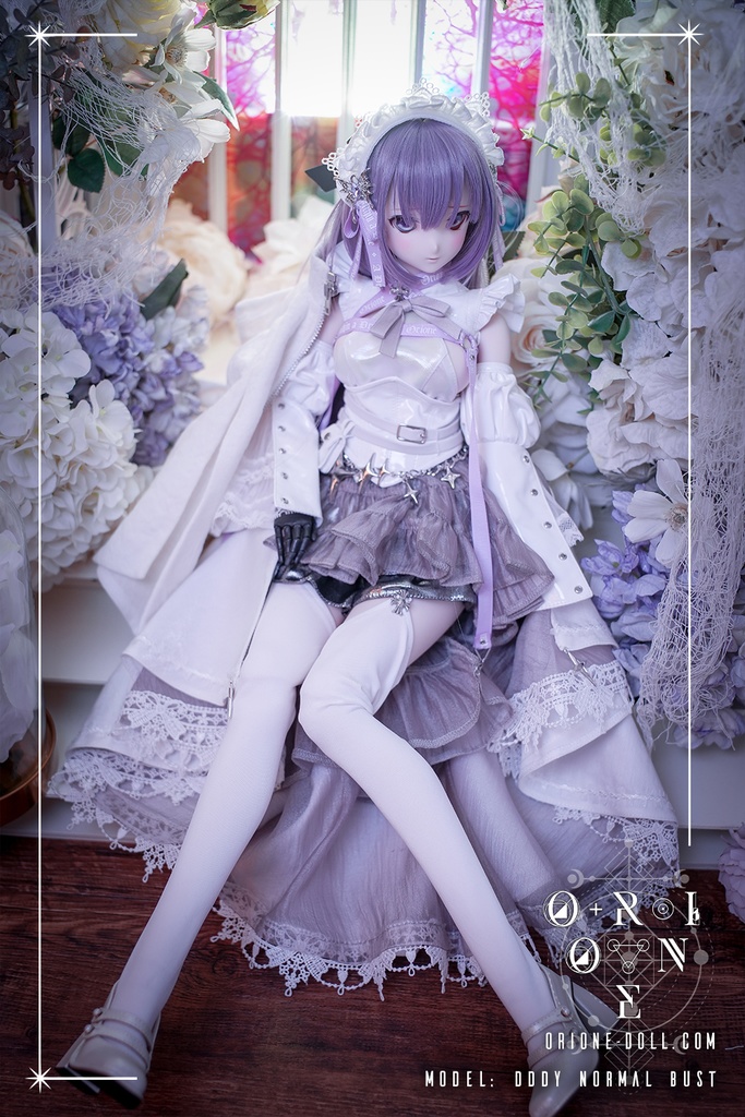 【Orione】DD L胸 / DDdy普通胸用衣装セット スノーホワイト