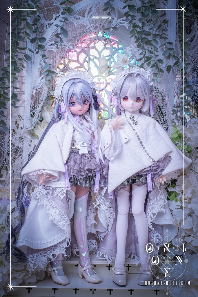 【Orione】MDD M/L胸用衣装セット スノーホワイト