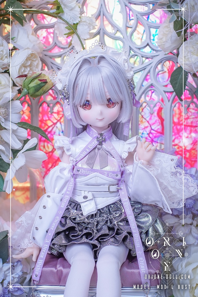 【Orione】MDD M/L胸用衣装セット スノーホワイト