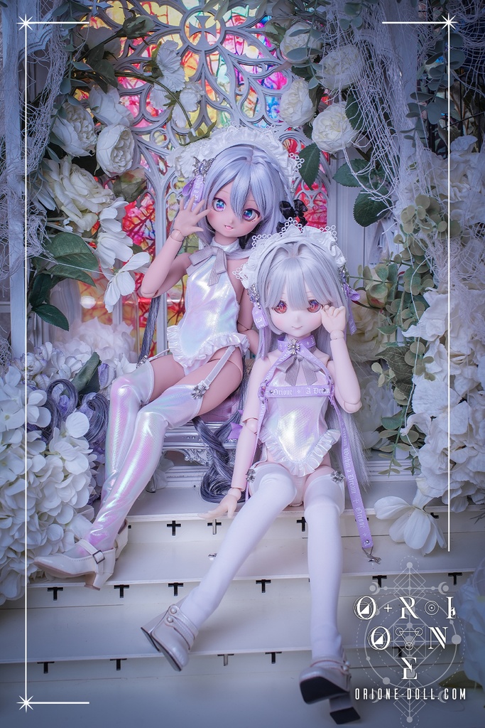 【Orione】MDD M/L胸用衣装セット スノーホワイト