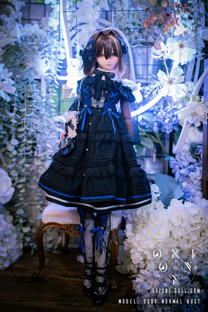 【Orione】DD L胸 / DDdy普通胸用衣装セット 夜光蝶